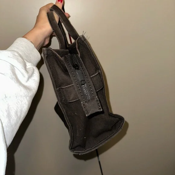 Authentic Marc Jacobs Black Tote Bag Medium Y2K - Picture 10 of 11